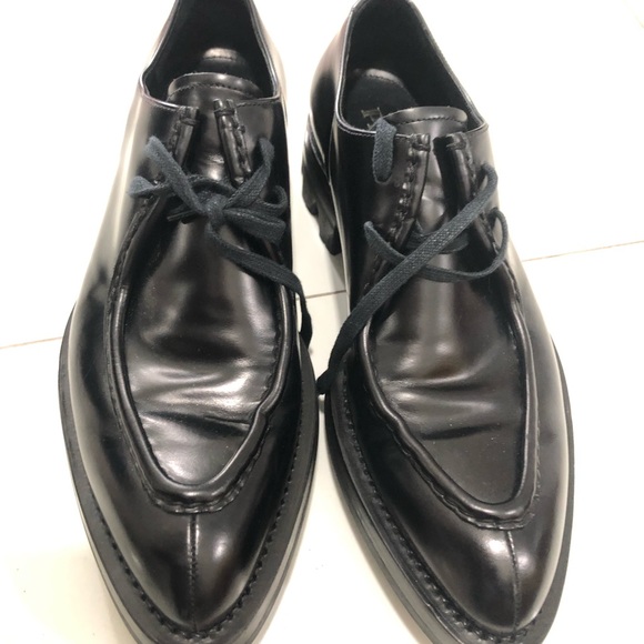 Prada Mens Lace-Up Chunky Sole Shoes - Picture 3 of 15